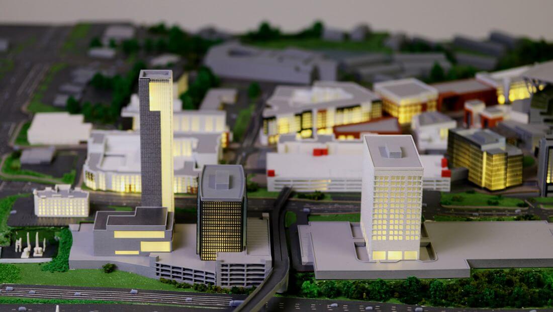 baseball stadium urban planning model