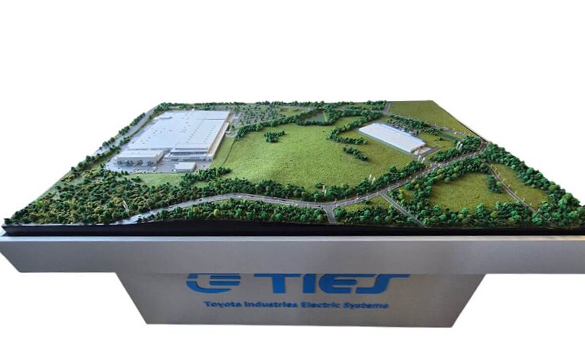 industrial campus architectural model